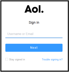 Aol Email SignUp