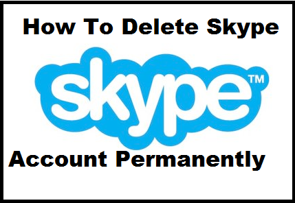 how to delete skype account permanently